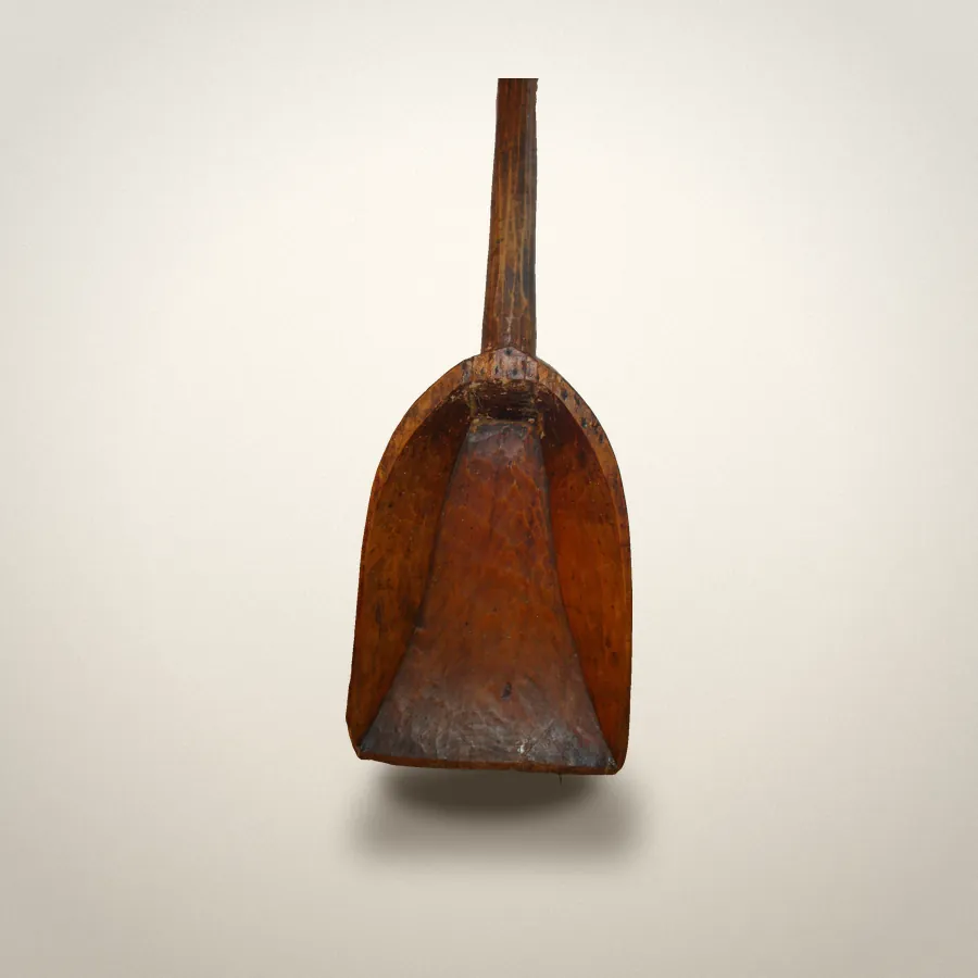 Pelle à grains en peuplier, 1900