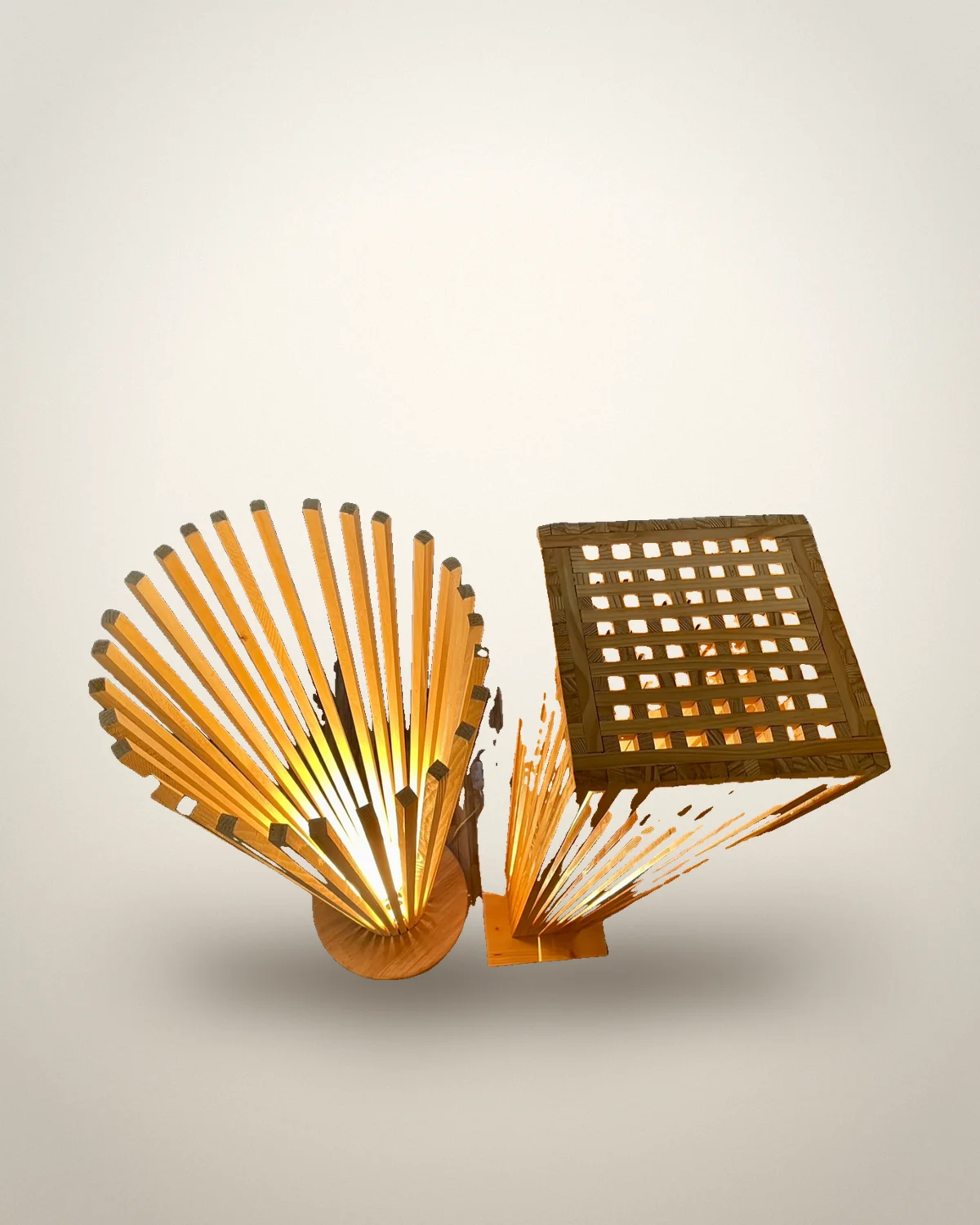 Lampadaire n°4, vue studio