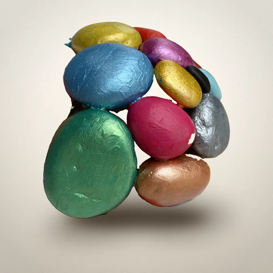 Multicolors, Galets peints