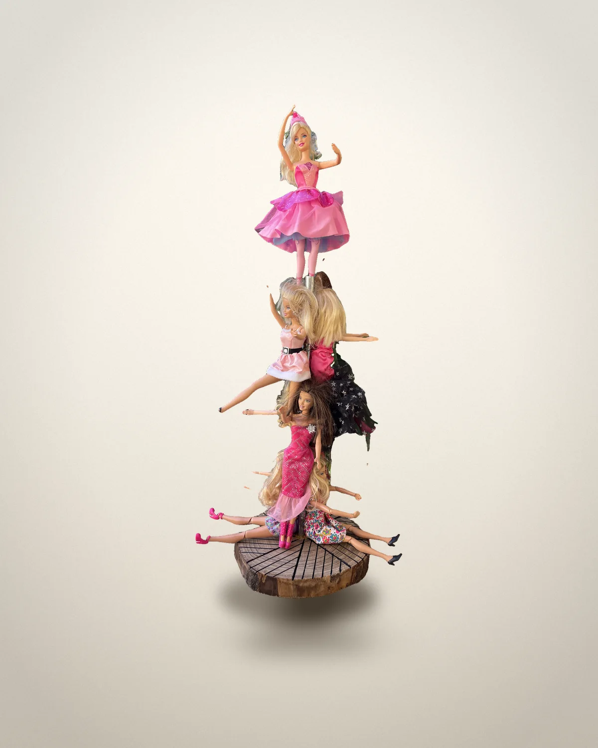 Pole dance, vue studio