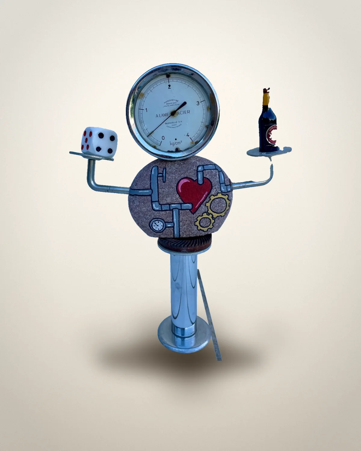 Le robot, vue studio